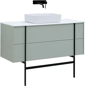 Тумба-умывальник подвесная Allen Brau Reality 120 папирус 1.32008.PWM+, 1