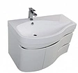Тумба-умывальник подвесная Aquanet Сопрано 95 L белый 00169631+00169395