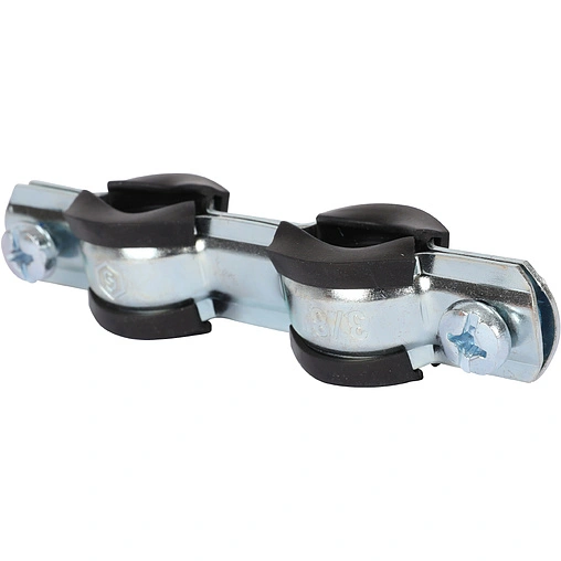 Хомут сантехнический обрезиненный сдвоенный ⅜" (15-19мм) Stout SAC-0020-200038 Хомут сантехнический обрезиненный сдвоенный ⅜" (15-19мм) Stout SAC-0020-200038