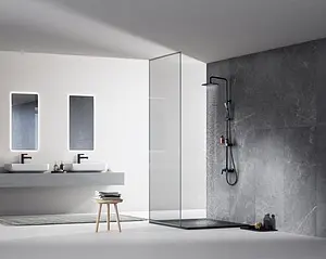 Душевая система со смесителем для ванны Lemark Tropic чёрный матовый LM7002BL Душевая система со смесителем для ванны Lemark Tropic чёрный матовый LM7002BL, 3