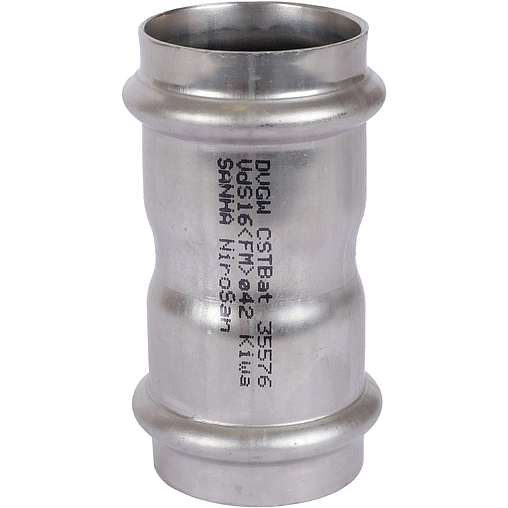 Муфта пресс соединительная 42мм Sanha NiroSan 9270 6927042