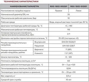 Насосный модуль с термостатическим смесительным клапаном 1½&quot;н х 1&quot;в Rommer RDG-1002-002501 без насоса, 4