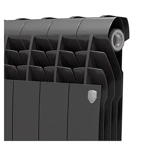 Радиатор биметаллический 4 секции Royal Thermo BiLiner 500 Noir Sable RTBNS50004, 2