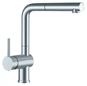 Смеситель для кухни с выдвижным изливом Blanco Linus-S нержавеющая сталь 514017 Смеситель для кухни с выдвижным изливом Blanco Linus-S нержавеющая сталь 514017, 1