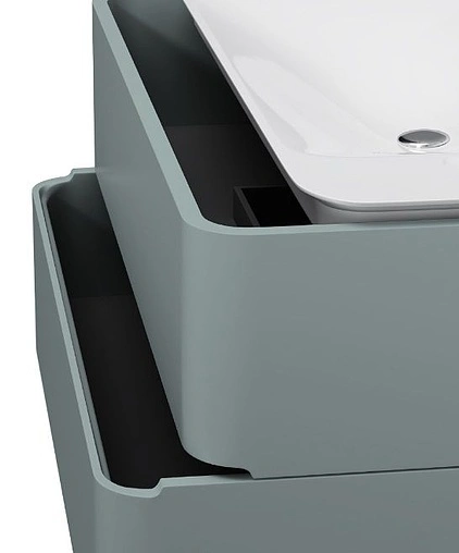 Тумба под умывальник подвесная Am.Pm Sensation 100 мятный M30FHX1002GG