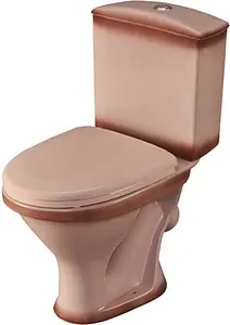 Унитаз-компакт Santeri Вест бежевый 1.P201.8.S07.00B.F, 1