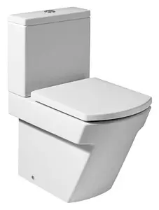 Унитаз-компакт Roca Hall белый 342628000+341620000 Унитаз-компакт Roca Hall белый 342628000+341620000, 1