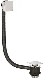 Слив-перелив для ванны без гидрозатвора Allen Brau Infinity Square хром 5.21028-00 Слив-перелив для ванны без гидрозатвора Allen Brau Infinity Square хром 5.21028-00, 1