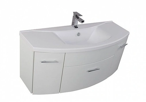Тумба под умывальник подвесная Aquanet Тренто 120 белый 00156500