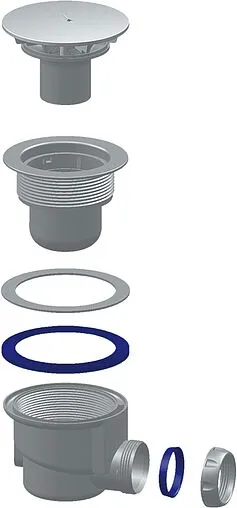 Сифон для душевого поддона Unicorn нержавеющая сталь G411H Сифон для душевого поддона Unicorn нержавеющая сталь G411H