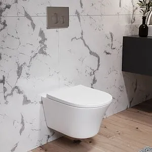 Унитаз подвесной безободковый Damixa Skyline белый DX35C1700SC Унитаз подвесной безободковый Damixa Skyline белый DX35C1700SC, 5