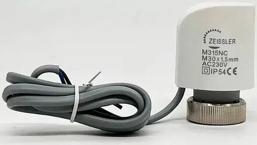 Сервопривод электротермический НЗ 230В М30 x 1.5 TIM M315NC