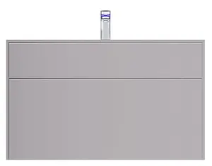 Тумба под умывальник подвесная Am.Pm Inspire 2.0 100 элегантный серый M50AFHX1003EGM Тумба под умывальник подвесная Am.Pm Inspire 2.0 100 элегантный серый M50AFHX1003EGM, 3