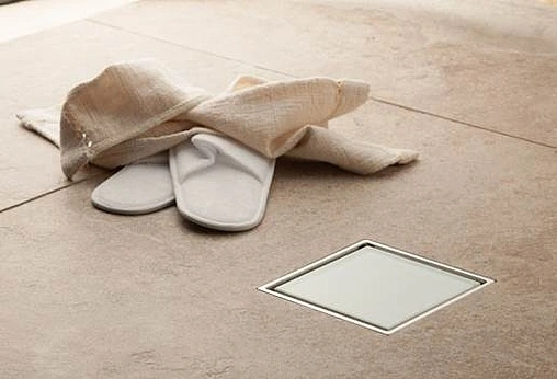 Трап горизонтальный Set Pestan Confluo Standart White Glass 1 150x150мм 13000093