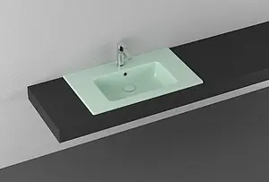 Раковина ISVEA SistemaT 81.5 мятный 10SL51081SV-2T Раковина ISVEA SistemaT 81.5 мятный 10SL51081SV-2T, 3