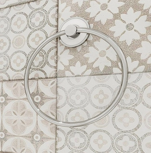 Полотенцедержатель IDDIS Calipso хром/белый CALSBO0i51