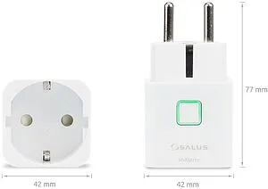 Беспроводное исполнительное устройство в форме вилка/розетка - «УМНАЯ РОЗЕТКА» Salus SMART HOME SPE600 Беспроводное исполнительное устройство в форме вилка/розетка - «УМНАЯ РОЗЕТКА» Salus SMART HOME SPE600, 2