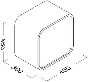 Шкаф ISVEA Soffice 46 белый/тик 23SQ9003046I Шкаф ISVEA Soffice 46 белый/тик 23SQ9003046I, 2