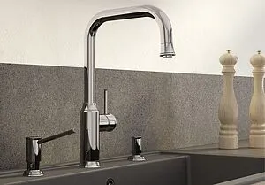 Смеситель для кухни с выдвижным изливом Blanco Livia-S хром 521288 Смеситель для кухни с выдвижным изливом Blanco Livia-S хром 521288, 5