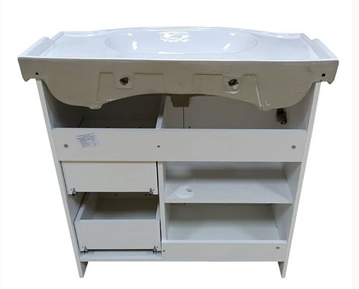 Тумба-умывальник напольная Comforty Севилья 85 слоновая кость