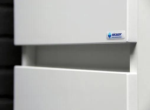 Шкаф-пенал напольный Айсберг Норма 35 белый DA1645P