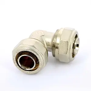 Уголок компрессионный соединительный 26мм x 26мм Uni-fitt 663N8800 Уголок компрессионный соединительный 26мм x 26мм Uni-fitt 663N8800, 4