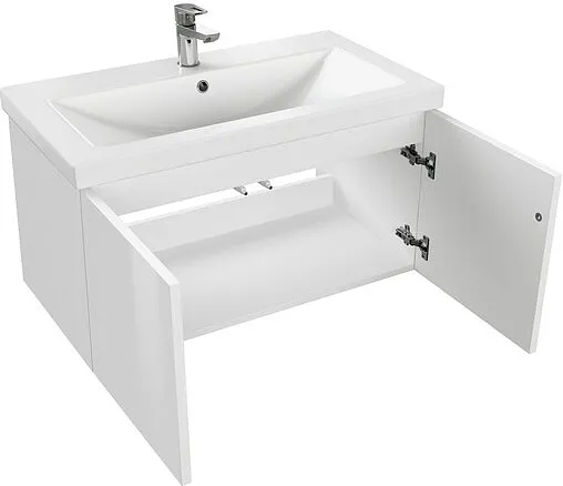 Тумба-умывальник подвесная Cersanit Colour 80 белый 64259+