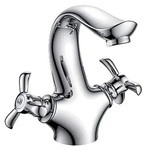 Смеситель для раковины D&K Documenta Hessen хром DA1212101 Смеситель для раковины D&K Documenta Hessen хром DA1212101, 1