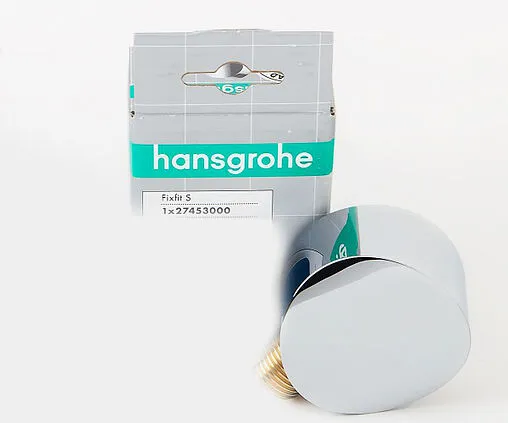 Шланговое подключение Hansgrohe FixFit S хром 27453000