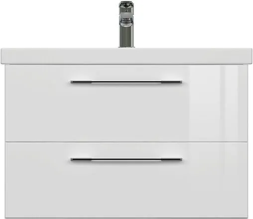 Тумба-умывальник подвесная Cersanit Lara 70 белый 64135+