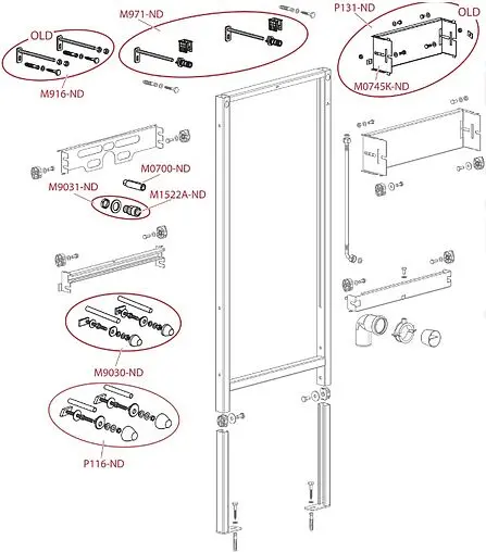 Инсталляция для писсуара AlcaPlast A107S/1120