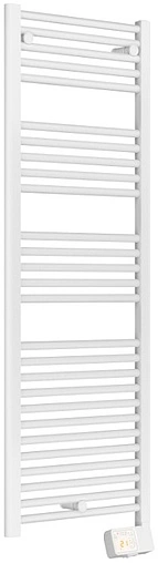 Полотенцесушитель электрический лесенка Atlantic Theola 1427x400 Digital NW 500W белый 002394