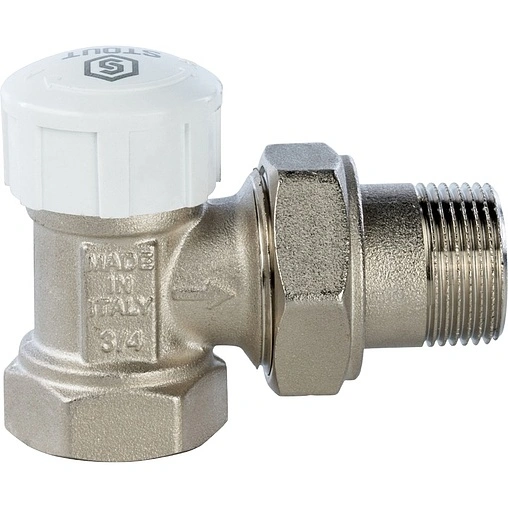 Вентиль терморегулирующий угловой ¾" в/н Stout SVT-0004-000020 Вентиль терморегулирующий угловой ¾" в/н Stout SVT-0004-000020