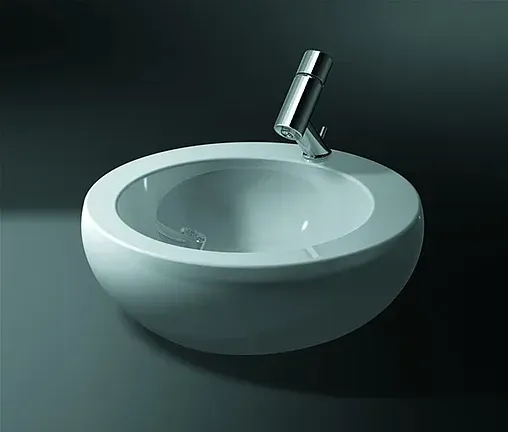 Раковина Laufen Alessi One 55 c покрытием LCC белый 8.1897.1.400.109.1