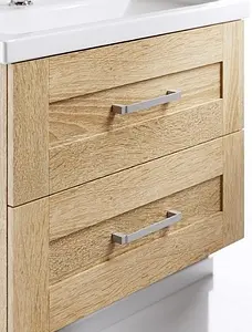 Тумба-умывальник подвесная Aqwella Foster 60 дуб сонома FOS01062DS+4640021060773 Тумба-умывальник подвесная Aqwella Foster 60 дуб сонома FOS01062DS+4640021060773, 3