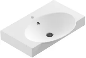 Раковина Sanita Luxe Infinity 65 белый INF65SLWB01 Раковина Sanita Luxe Infinity 65 белый INF65SLWB01, 1