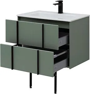 Тумба под умывальник подвесная Allen Brau Reality 70 олива 1.32004.CGM Тумба под умывальник подвесная Allen Brau Reality 70 олива 1.32004.CGM, 5