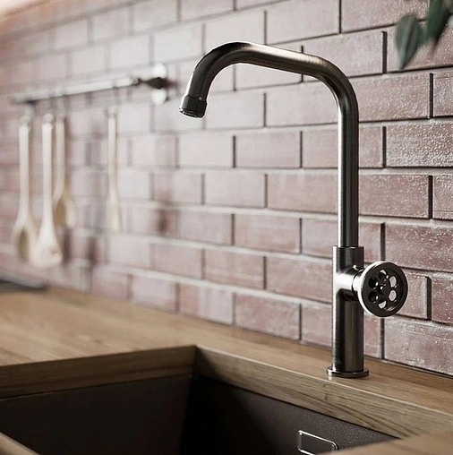 Смеситель для кухни IDDIS Grange графит GRAGM00i05