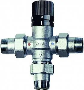 Трехходовой термостатический смесительный клапан 1¼&quot; +25...+65°С Kvs 6.2 Far Termo FA 3956 114, 5