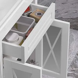 Тумба под умывальник напольная Opadiris Палермо 60 белый 00-00006719, 5