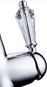 Смеситель для кухни с подключением к фильтру Omoikiri Okinawa-SI античное серебро/чёрный кристалл 4994057 Смеситель для кухни с подключением к фильтру Omoikiri Okinawa-SI античное серебро/чёрный кристалл 4994057, 4