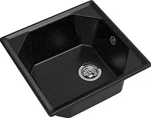 Мойка кухонная GranFest Unique U-500 черный Мойка кухонная GranFest Unique U-500 черный, 1