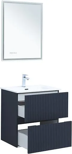 Тумба под умывальник Aquanet Джейн 60 маренго 00313300