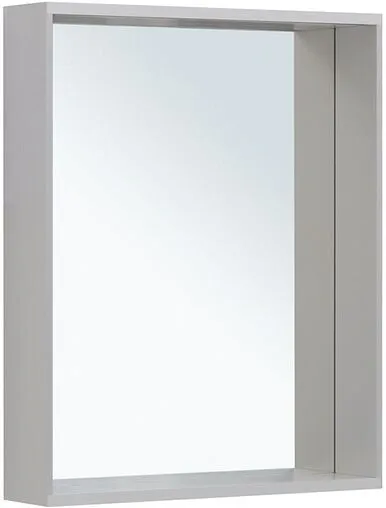 Зеркало с подсветкой Allen Brau Priority 75x60 серебро браш 1.32016.02