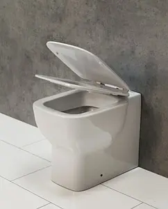 Унитаз приставной BelBagno Vaso белый BB127CB, 5