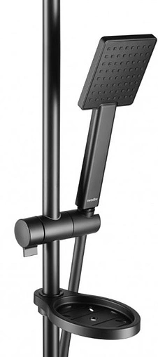 Душевая стойка Swedbe Hermes чёрный матовый 5109B