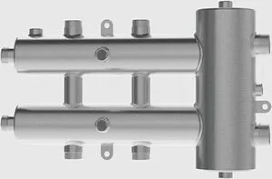 Распределительный коллектор 3 контура с гидрострелкой 1¼"н x 1"н Север-R-М3(Aisi) 1955004 Распределительный коллектор 3 контура с гидрострелкой 1¼"н x 1"н Север-R-М3(Aisi) 1955004, 4