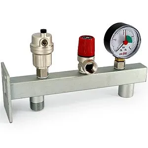 Группа безопасности котла до 50 кВт ¾&quot; 3 бар Uni-Fitt 255S3230, 1