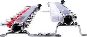 Группа коллекторная с расходомерами 9 отводов 1&quot;в/в x ¾&quot;ек FDV S1103C-2/9, 5