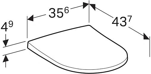 Комплект 6 в 1 Geberit Acanto 500.301.KJ.A с кнопкой Sigma 20 115.882.11.1 белый глянцевый Комплект 6 в 1 Geberit Acanto 500.301.KJ.A с кнопкой Sigma 20 115.882.11.1 белый глянцевый